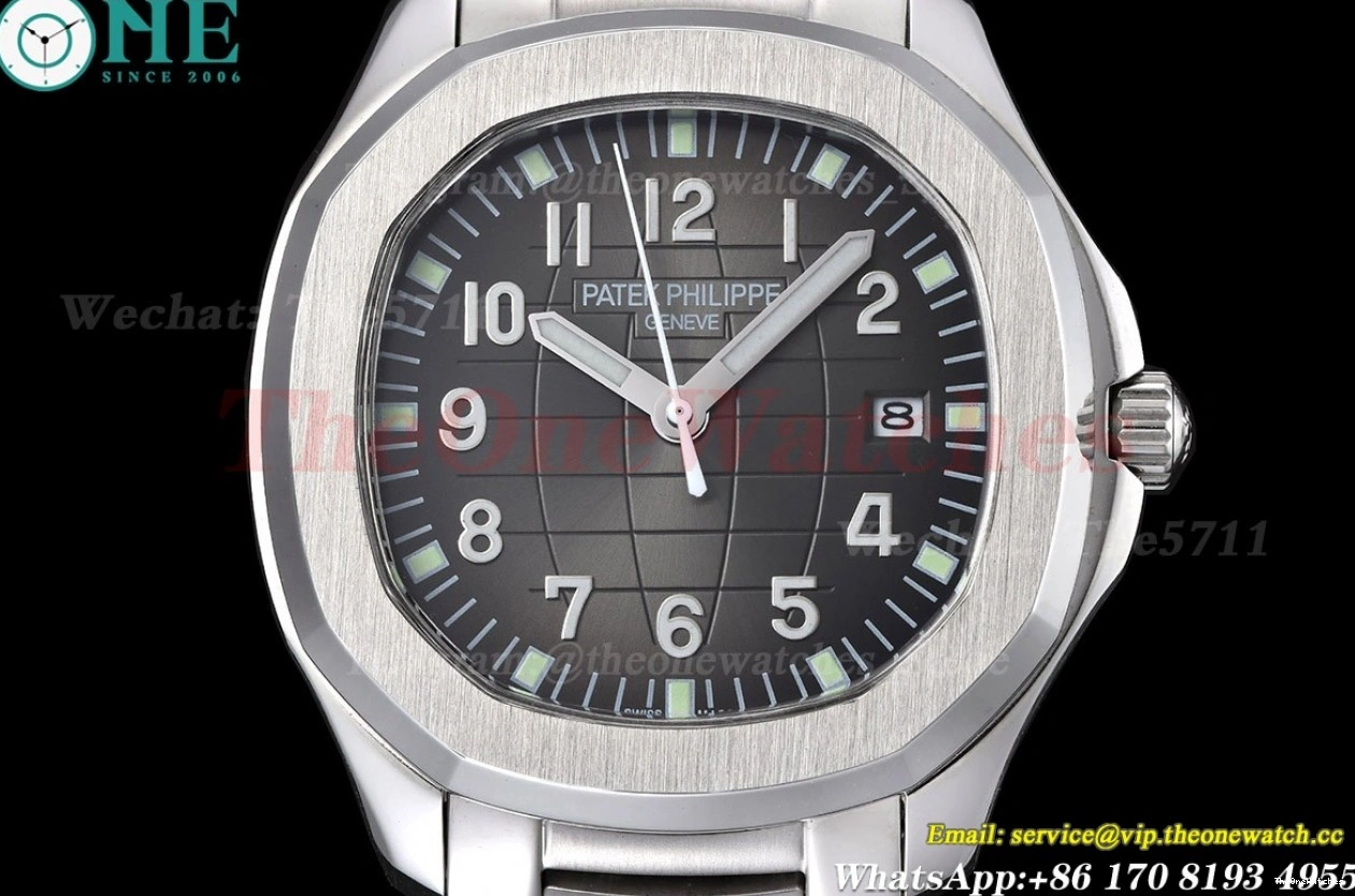 Grey GDF 40mm 5167 SS Dial Nautilus SS MY8215 0124